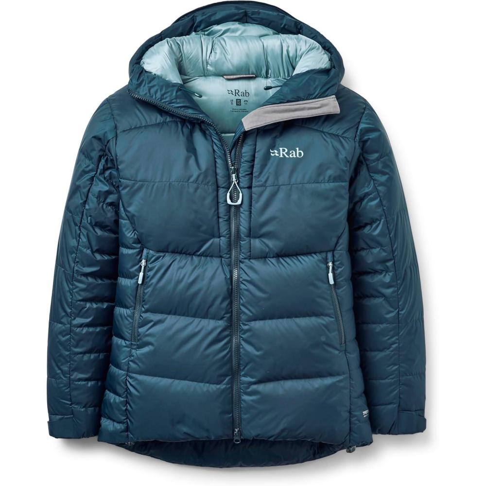 imageRab Womens Positron Pro Hoody  Lightweight Warm Down Coat for Climbing ampamp MountaineeringTempest Blue