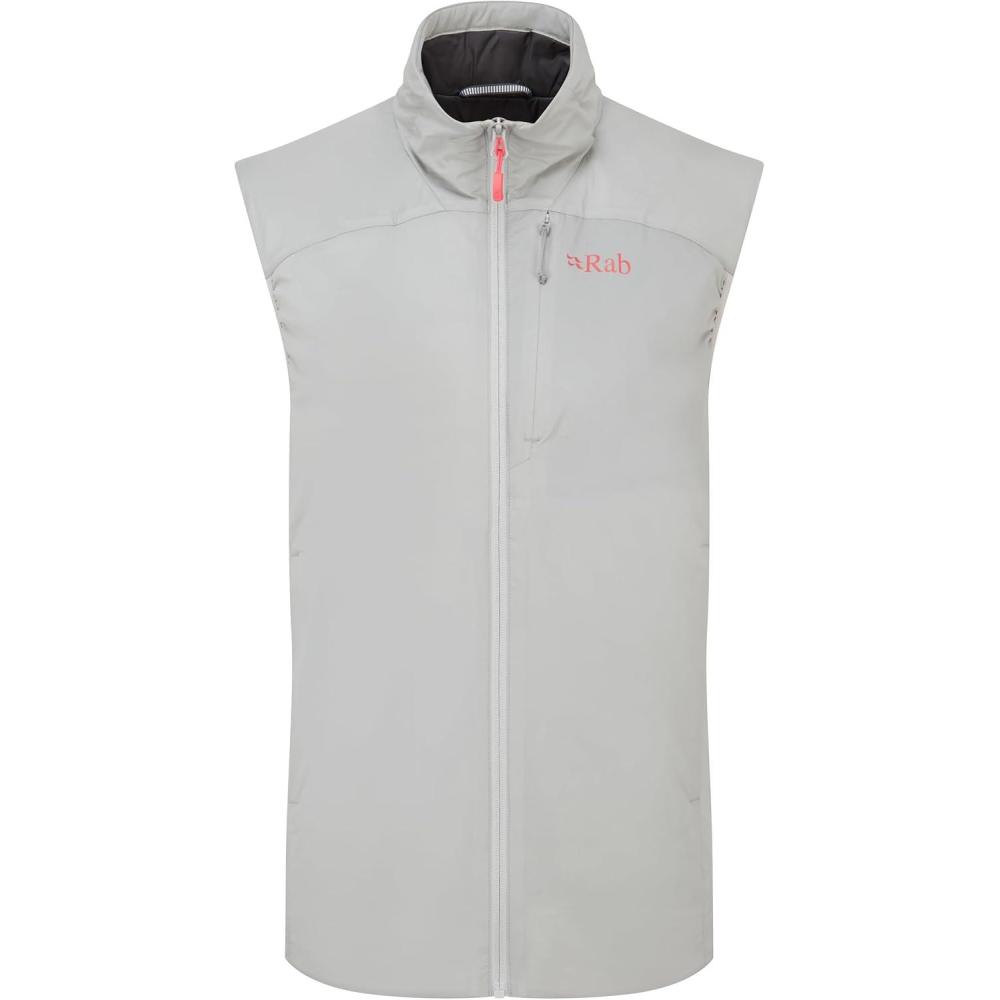 imageRab Womens Xenair Vest  Insulated Gilet for Hiking ampamp MountaineeringLight Zinc