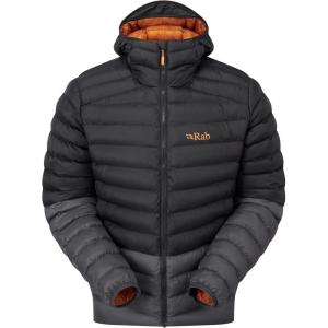 Rab Men’s Cirrus Alpine Jacket – Lightweight Insulated Coat for Climbing & Mountaineering(Black/Graphene)