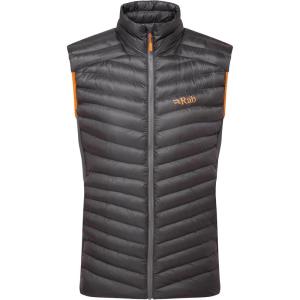 Rab Men’s Cirrus Flex Vest Lightweight Insulated Puffy Gilet for Hiking, Skiing, & Climbing(Graphene)