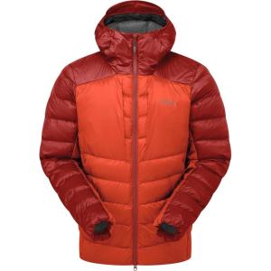 Rab Men’s Cirrus Ultra Jacket – Lightweight Insulated Hoody for Hiking, Climbing, & Skiing(Tuscan Red/Dark Horizon)