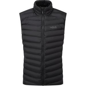 Rab Men’s Cirrus Vest – Lightweight Insulated Gilet for Hiking, Climbing, & Everyday Use(Black)