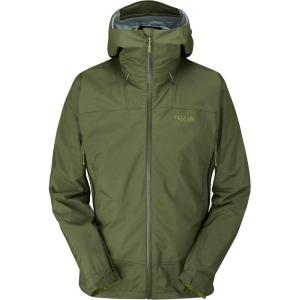 Rab Men’s Downpour Plus 2.0 Waterproof Breathable Jacket for Hiking & Climbing(Bracken)