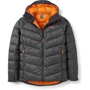 Rab Men’s Glaceon Pro Down Jacket – Lightweight Down Coat for Hiking, Climbing, & Mountaineering(Anthracite)