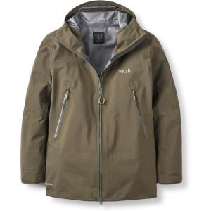 Rab Men’s Kangri GTX Jacket – Waterproof Breathable Gore-tex Coat for Hiking, Trekking, & Mountaineering(Army)