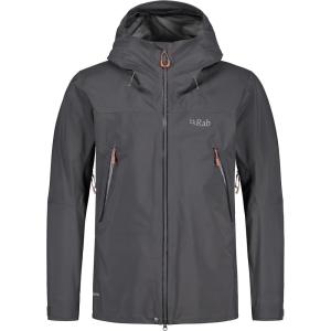 Rab Men’s Kangri GTX Jacket – Waterproof Breathable Gore-tex Coat for Hiking, Trekking, & Mountaineering(Graphene)