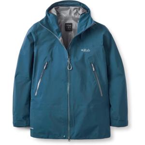 Rab Men’s Kangri GTX Jacket – Waterproof Breathable Gore-tex Coat for Hiking, Trekking, & Mountaineering(Tempest Blue)