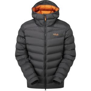Rab Men’s Nebitron Pro Hooded Jacket, Lightweight & Insulated for Hiking & Mountain(Anthracite)