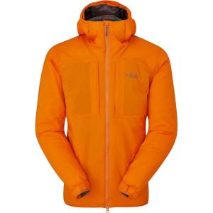 Rab Men’s Xenair Alpine Jacket – Lightweight Insulated Coat For Hiking, Skiing, & Climbing(Marmalade)