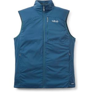 Rab Men’s Xenair Vest – Lightweight Insulated Gilet for Hiking & Mountaineering(Tempest Blue)