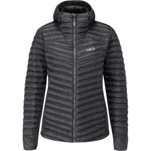Rab Women’s Cirrus Flex 2.0 Synthetic Insulated Hoody for Hiking, Climbing, and Skiing(Black)