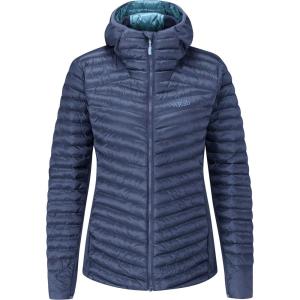 Rab Women’s Cirrus Flex 2.0 Synthetic Insulated Hoody for Hiking, Climbing, and Skiing(Deep Ink)