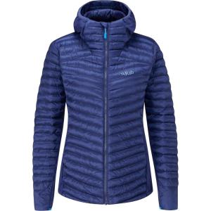 Rab Women’s Cirrus Flex 2.0 Synthetic Insulated Hoody for Hiking, Climbing, and Skiing(Nightfall Blue)