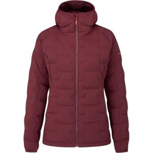 Rab Women’s Cubit Stretch Down Hoody – Lightweight Down Coat for Trekking, Climbing, & Skiing(Deep Heather)