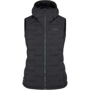 Rab Women’s Cubit Stretch Down Insulated Lightweight Vest for Hiking, Climbing, and Skiing(Ebony)