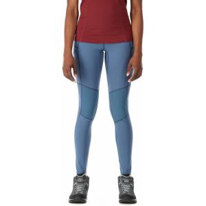 Rab Women’s Horizon Tights Moisture-Wicking Durable Leggings for Hiking, Trail Running, and Climbing(Bering Sea)
