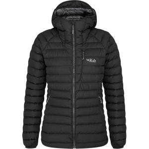 Rab Women’s Infinity Microlight Down Gore-Tex Infinium Jacket for Hiking, Climbing, Skiing, & Casual(Black)