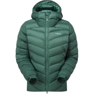 Rab Women’s Nebitron Pro Hooded Jacket, Lightweight & Insulated for Hiking & Mountain(Green Slate)