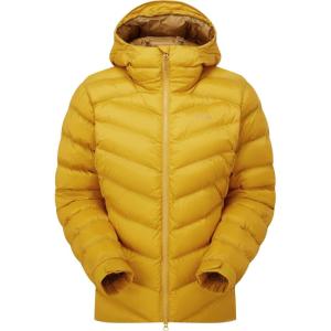Rab Women’s Nebitron Pro Hooded Jacket, Lightweight & Insulated for Hiking & Mountain(Sahara)