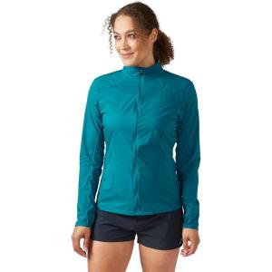 Rab Women’s Windveil Ultralight Windproof Shell Jacket for Hiking, Trail Running, & Climbing(Ultramarine)