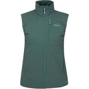 Rab Women’s Xenair Vest – Insulated Gilet for Hiking & Mountaineering(Green Slate)