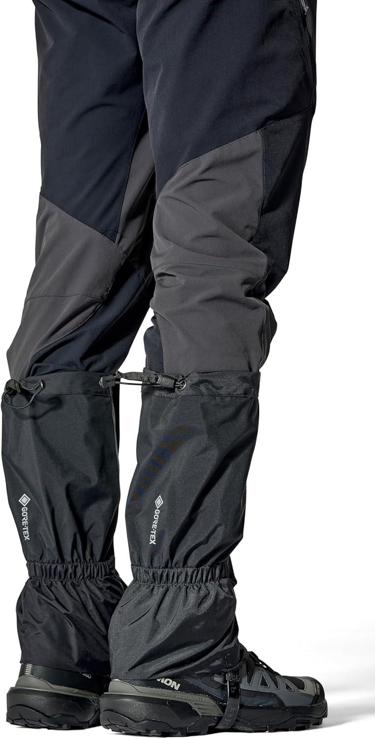 imageRab Kangri GTX Gaiter Waterproof GoreTex Gaiter for Hiking ampamp MountaineeringBlack