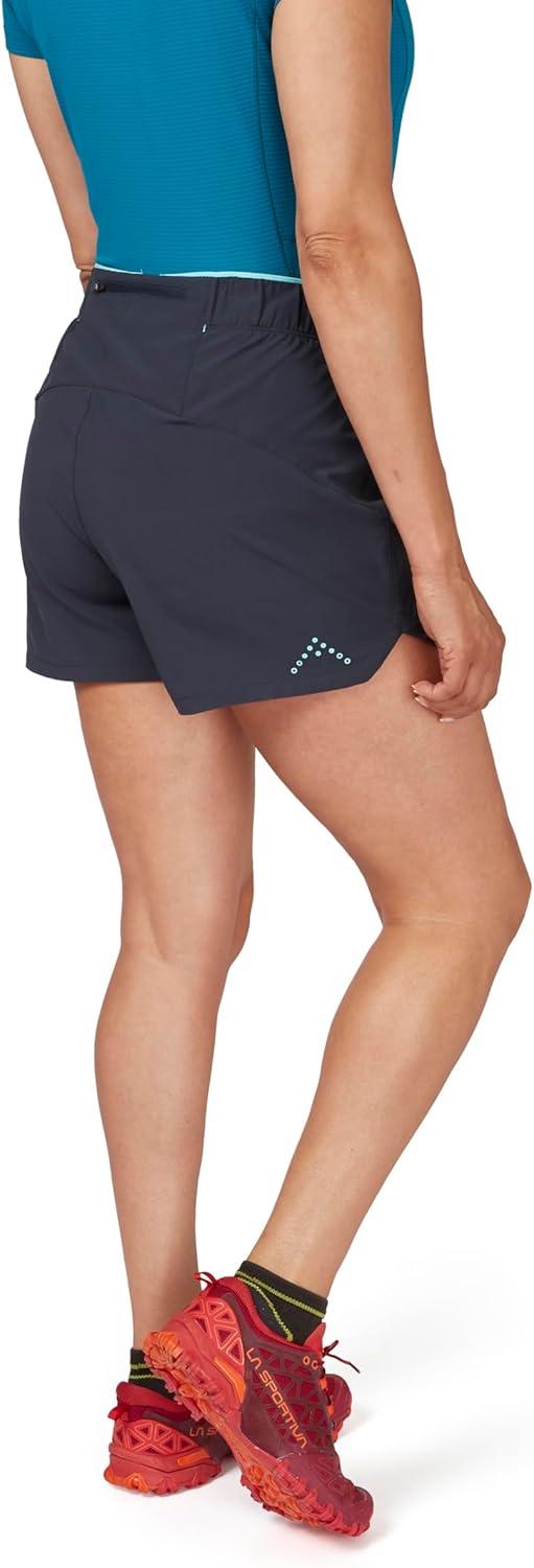imageRab Womens Talus Active Shorts MoistureWicking Lightweight Shorts for Trail Running ampamp HikingEbony