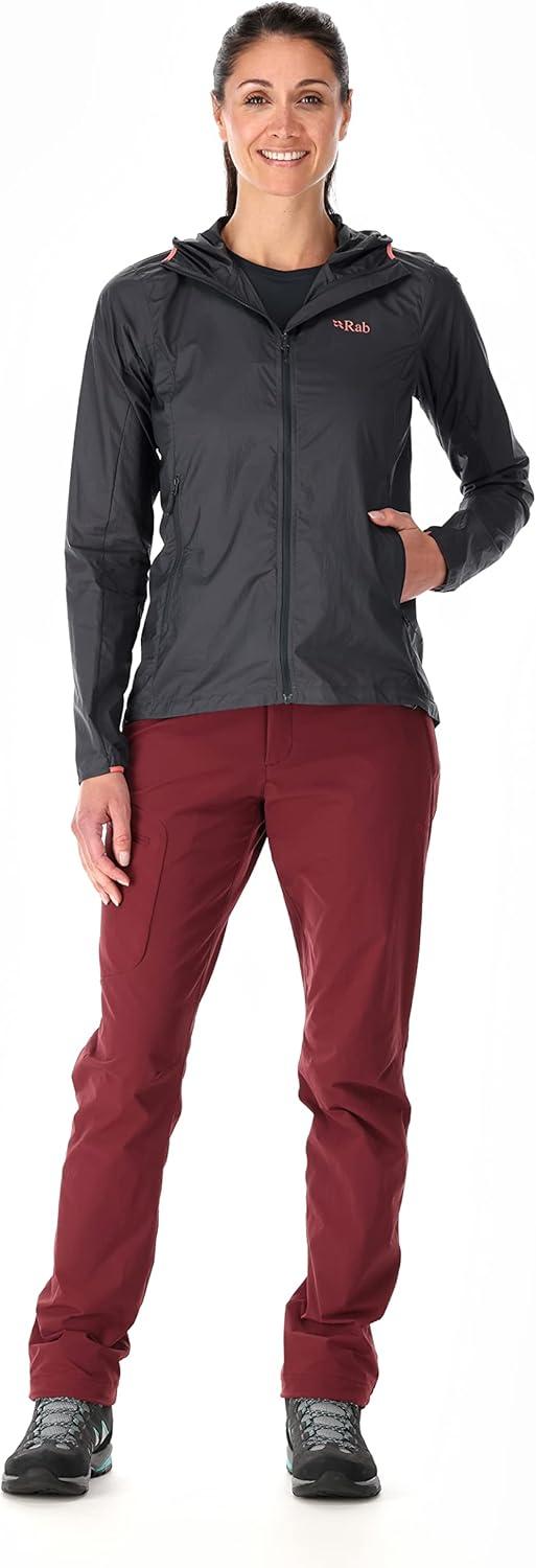 imageRab Womens Vital Hoody Ultralight Windproof Shell Jacket for Hiking Trail Running ampamp ClimbingGraphene