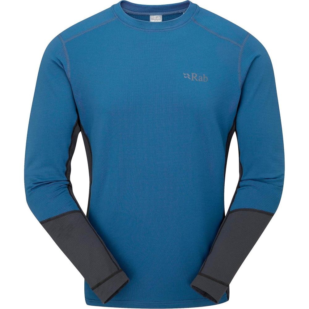 imageRAB Mens Conduit Crew Lightweight Breathable Fleece for Hiking Climbing ampamp Skiing