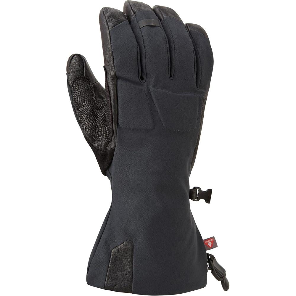 imageRab Pivot GTX Waterproof Breathable Goretex Leather Gloves for Ice Climbing and MountaineeringBlack