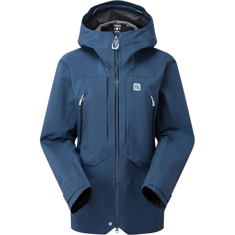 imageRab Womens Khroma Converge Jacket  GoreTex Waterproof Coat for Skiing ampamp Backcountry TouringTempest Blue