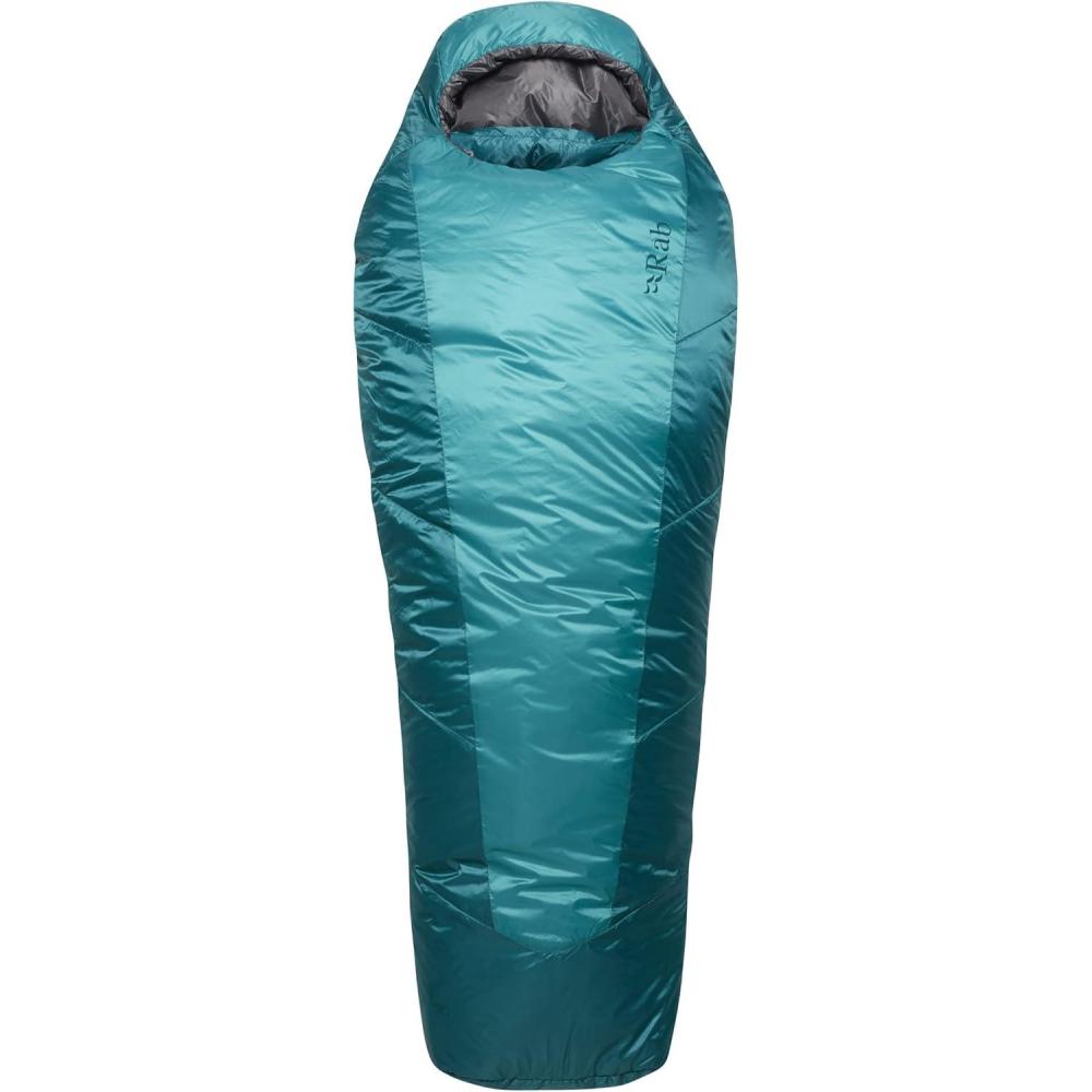 imageRab Womens Solar Eco Synthetic Insulated Recycled Mummy Sleeping Bag for Camping and BackpackingTasman