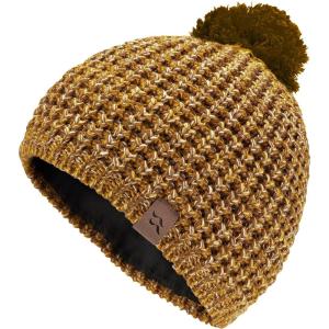 RAB Nonna Bobble Beanie Pom Hat for Skiing, Hiking, & Casual Use(Footprint/Sahara)
