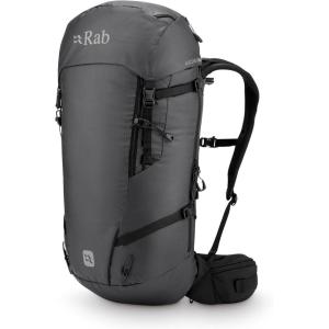 Rab Ascendor Backpack – Durable Lightweight Daypack for Climbing & Mountaineering – Black – 35-Liter (Back Length – Medium)(Black)