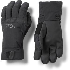 Rab Cresta GTX Gloves – Waterproof Breathable Gore-Tex Insulated Glove for Hiking & Trekking(Black)