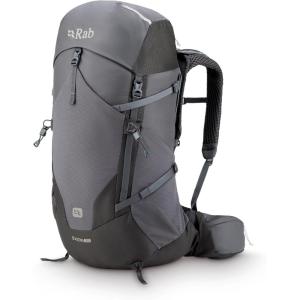 Rab Exion Backpack Comfortable Pack for Hiking, Trekking, & Backpacking – Anthracite/Graphene – 55-Liter (Back Length – Medium/Large)(Anthracite/Graphene)