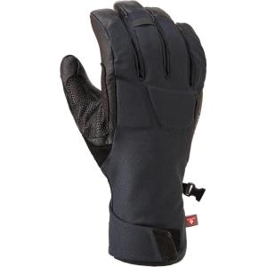 Rab Fulcrum GTX Waterproof Breathable GORE-TEX Leather Gloves for Climbing & Mountaineering(Black)
