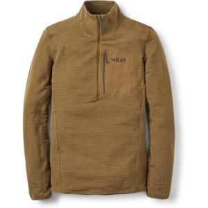 Rab Men’s Ascendor Light Pull-On – Half-Zip Fleece for Climbing, Skiing, & Mountaineering(Oak)