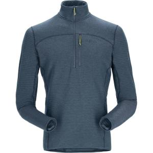 Rab Men’s Ascendor Light Pull-On – Half-Zip Fleece for Climbing, Skiing, & Mountaineering(Orion Blue)