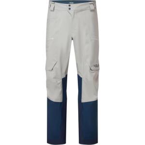 Rab Men’s Khroma Converge Pants – Waterproof Ski Pant Shell for Alpine & Backcountry Skiing(Light Zinc/Tempest Blue)