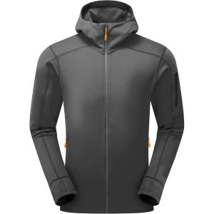 Rab Men’s Modulus Hoody Warm Fleece Jacket for Hiking & Climbing(Graphene)