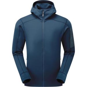 Rab Men’s Modulus Hoody Warm Fleece Jacket for Hiking & Climbing(Tempest Blue)