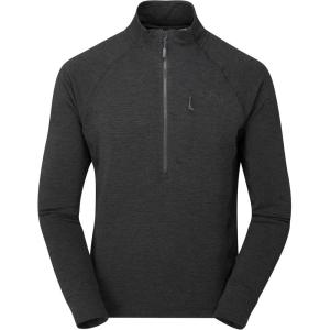Rab Men’s Nexus Pull-On – Lightweight Fleece Jacket for Hiking & Climbing(Black)