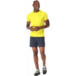 Rab Men’s Talus Active Shorts – Moisture-Wicking Lightweight Shorts for Trail Running & Hiking(Ebony)