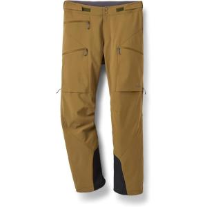 Rab Men’s Tour Plus Pants – Lightweight Breathable Softshell Pant for Backcountry Skiing(Oak)