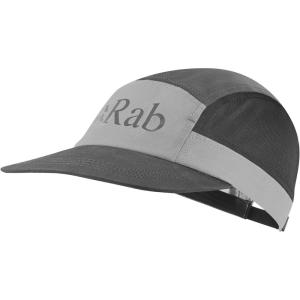 Rab Momentum 5 Panel Cap – Lightweight Breathable Hat for Trail Running & Hiking(Graphene/Light Zinc/Ebony)