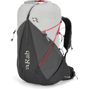 Rab Muon Hiking Pack – Lightweight Durable Backpack for Hiking, Trekking, & Backpacking – Pewter/Graphene – 40-Liter (Back Length – Medium)(Pewter/Graphene)