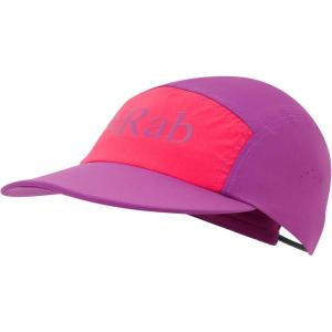 Rab Talus 5 Panel Cap – Lightweight Breathable Hat for Trail Running & Hiking(Plum/Watermelon)