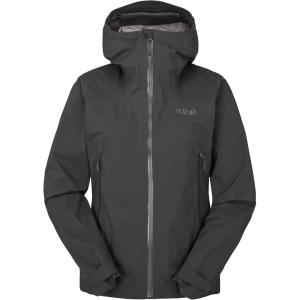 Rab Women’s Firewall Light Jacket Lightweight Waterproof Hooded Coat for Hiking & Trekking(Anthracite)