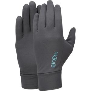 Rab Women’s Flux Liner Glove Lightweight Stretch Liners for Hiking & Skiing(Beluga)